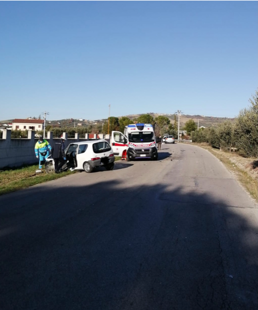 Lanciano, Incidente Stradale A Sant'onofrio Feriti Due Anziani