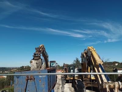 Lanciano, lavori ponte Torre Marino, Di Bucchianico: demolizione quasi completata