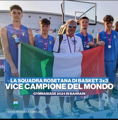 "Gymnasiade 2024”, l'Abruzzo conquista l’argento in Bahrain con gli studenti dell'IIS Vincenzo Moretti