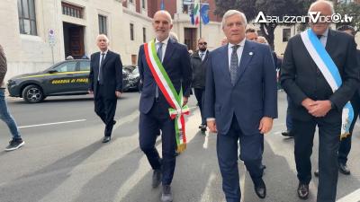 Conferenza stampa del Ministro Antonio Tajani a chiusura dei lavori della Riunione dei Ministri dello Sviluppo G7 di Pescara