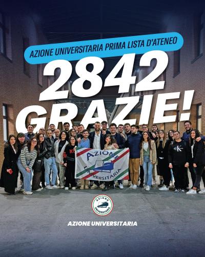 Trionfo di Azione Universitaria alle elezioni all’Università d’Annunzio 