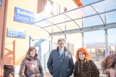 Sulmona Santa Rufina, Marsilio inaugura la nuova bretella ferroviaria