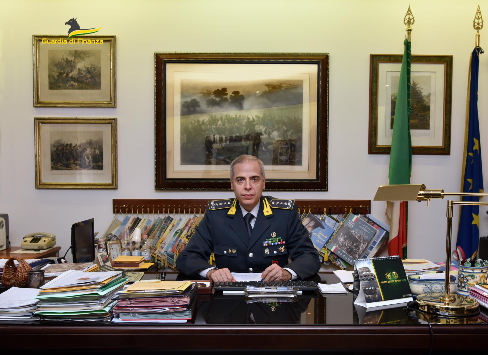 Il Generale di Corpo d’Armata Bruno Buratti nuovo Comandante Interregionale dell’Italia Centrale della Guardia di Finanza.