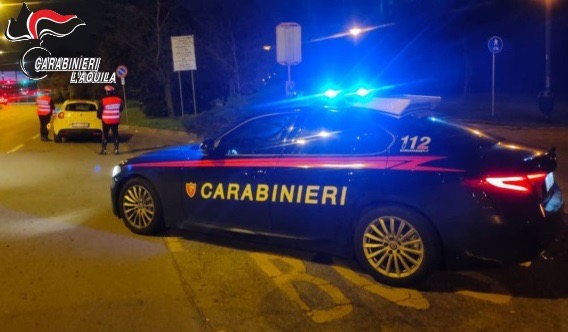 Civita D’Antino, arrestato dai Carabinieri con 5 kg di droga in auto 