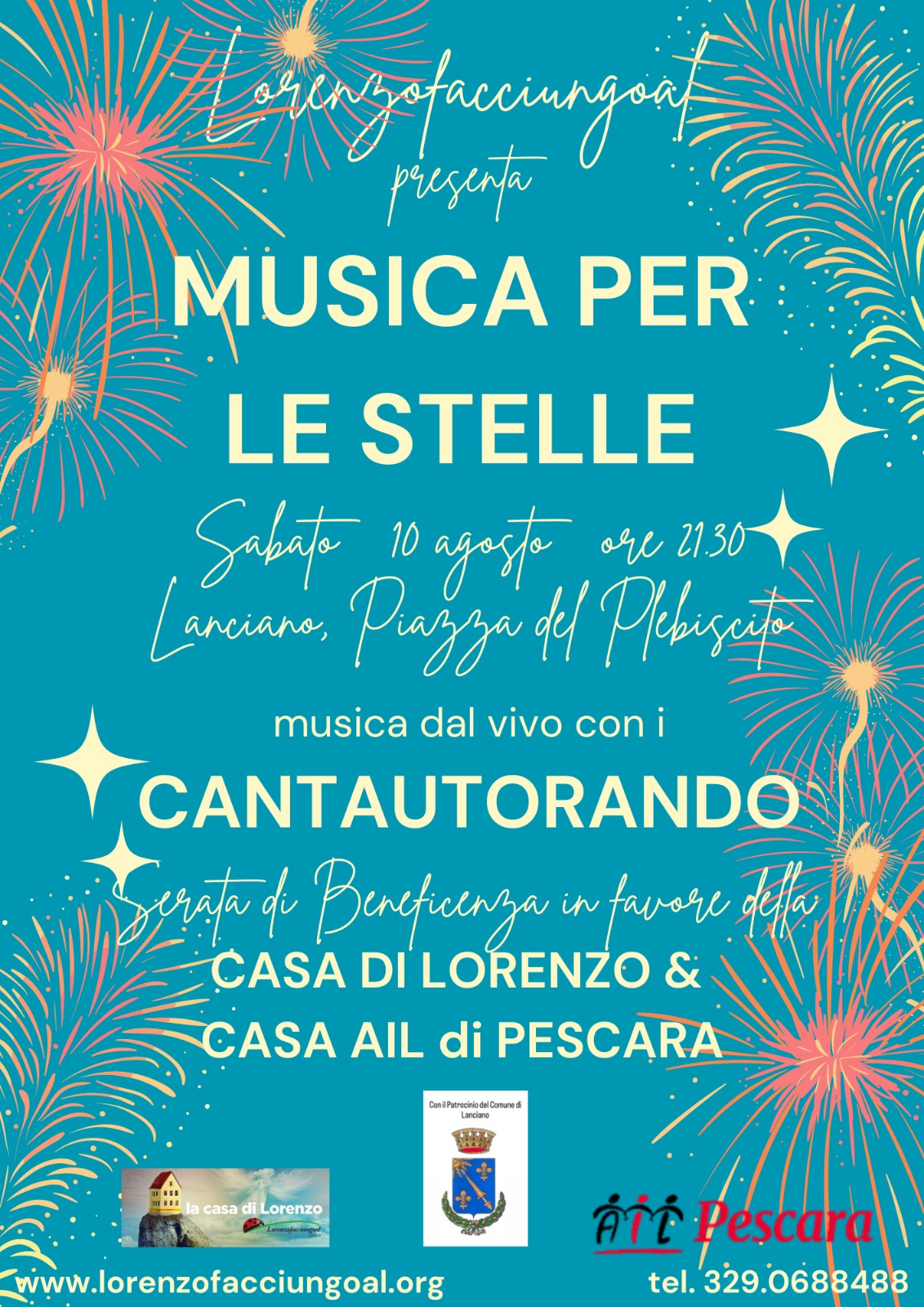 Musica per le Stelle, solidarietà e canzoni d’autore in piazza Plebiscito