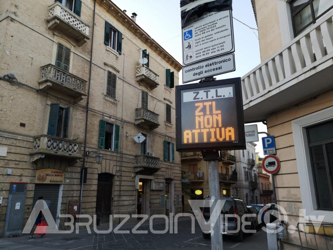 Lanciano, scadenza delle autorizzazioni ad accedere in zona traffico limitato