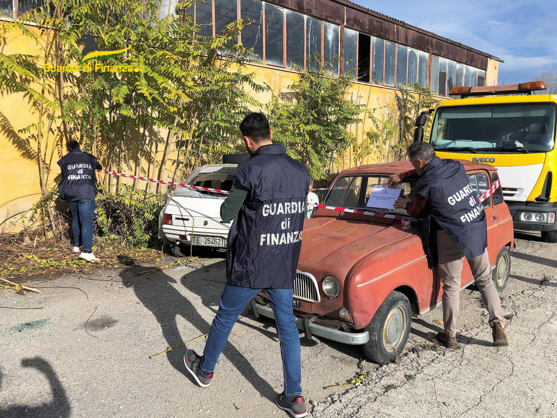 La Guardia di Finanza di Teramo sequestra discarica abusiva a San Nicolò a Tordino