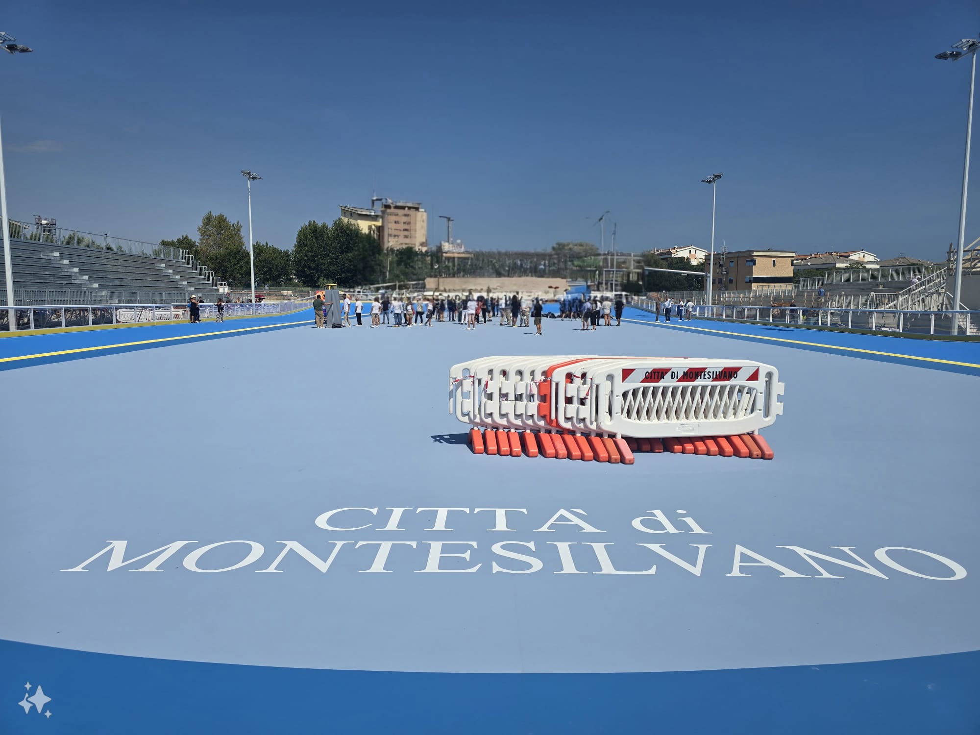 Inaugurata a Montesilvano la pista di pattinaggio per i prossimi Mondiali di settembre