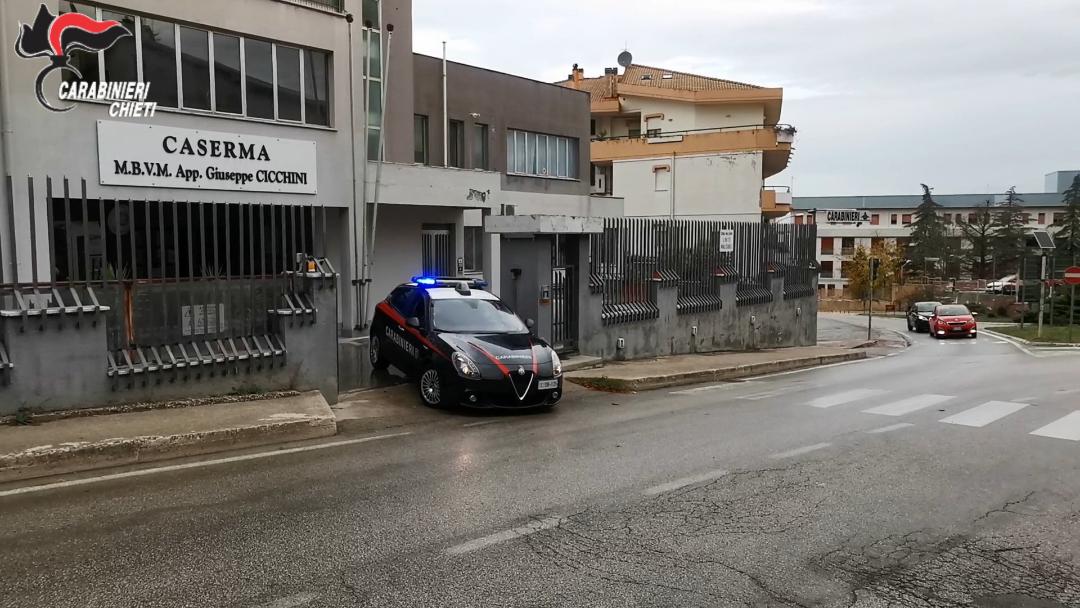 Scerni, droga, denunciato in stato di libertà un giovane di Montenero di Bisaccia, è accusato anche di resistenza a pubblico ufficiale