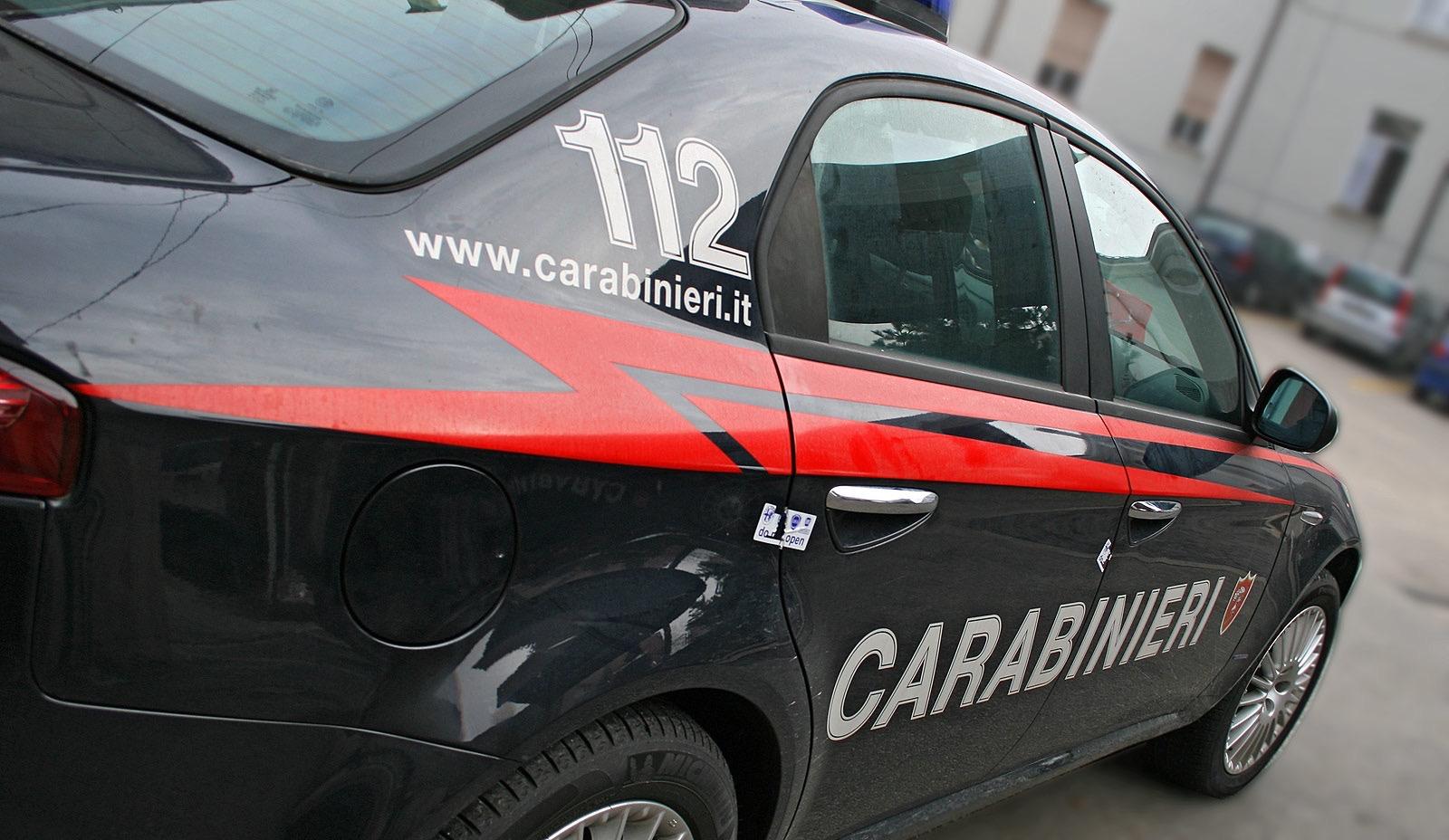 Maltratta la sua compagna, arrestato dai Carabinieri di Chieti un uomo di 62 anni