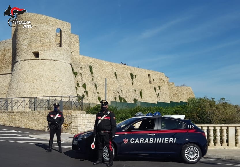 Serrati controlli a Ferragosto da parte dei Carabinieri Compagnia di Ortona sulla Costa dei Trabocchi