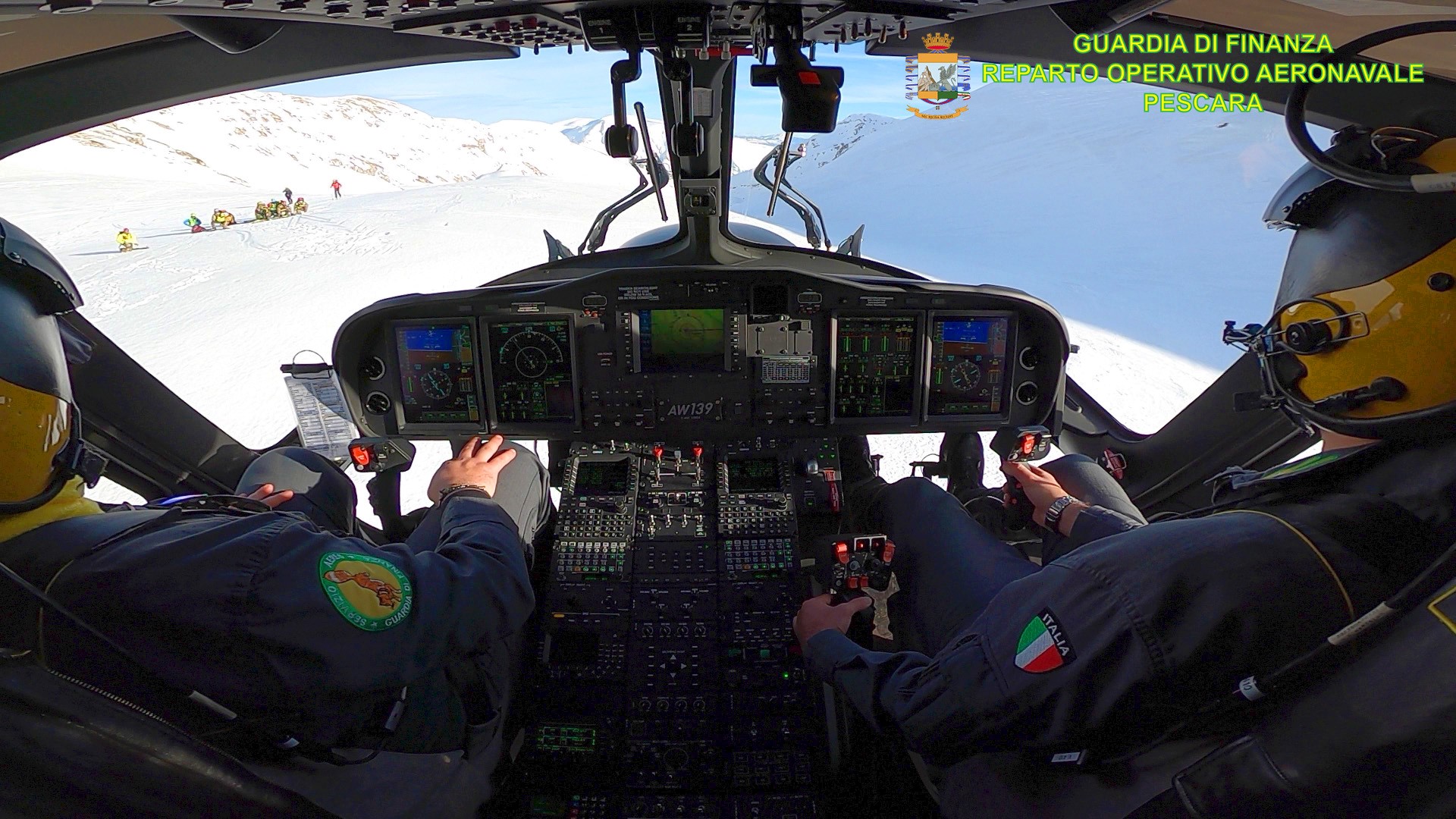 Proseguono le ricerche dei 4 escursionisti dispersi da domenica 24 gennaio sul Monte Velino