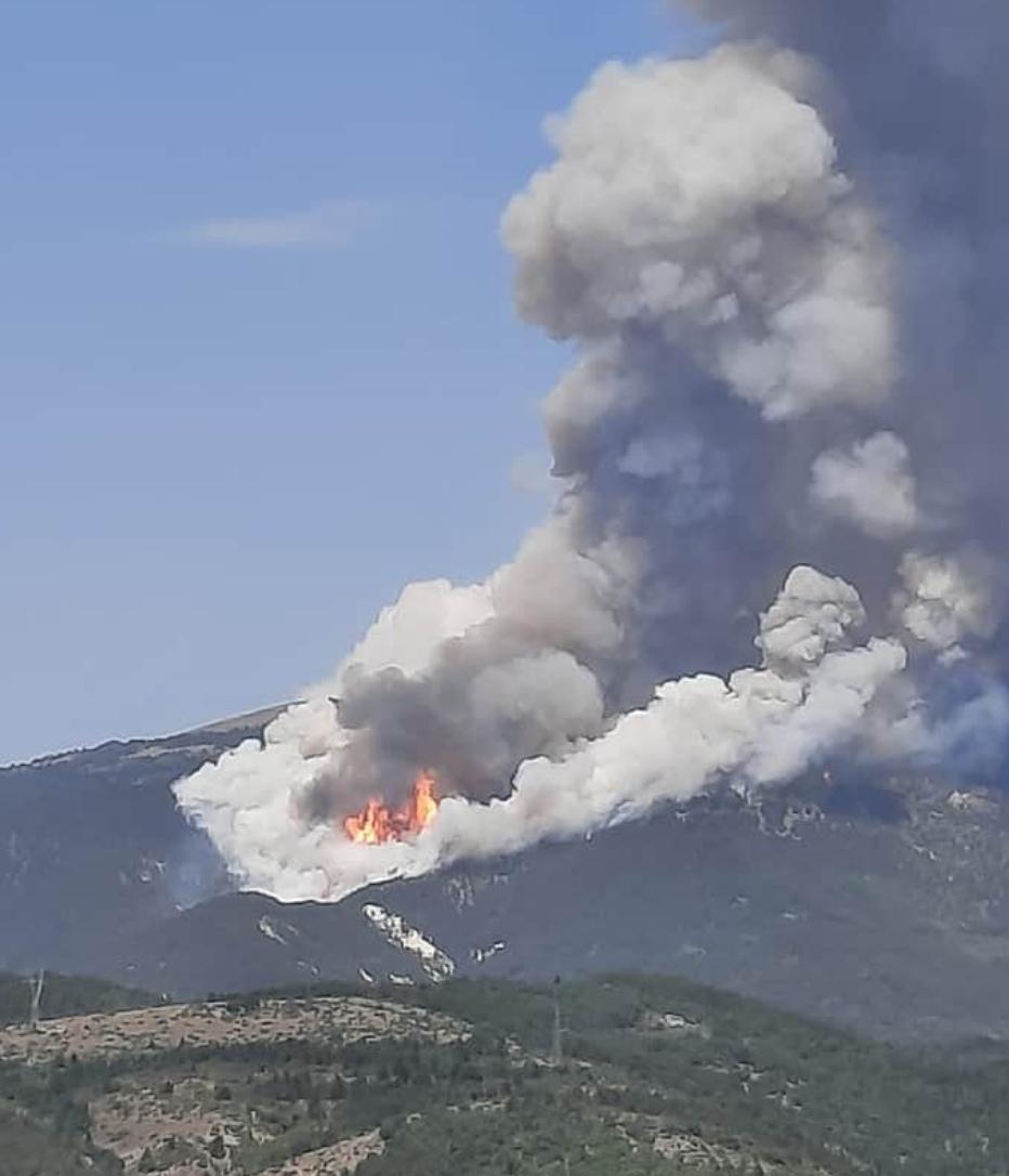 Incendi a L'Aquila, La Giunta regionale chiede dichiarazione stato di emergenza