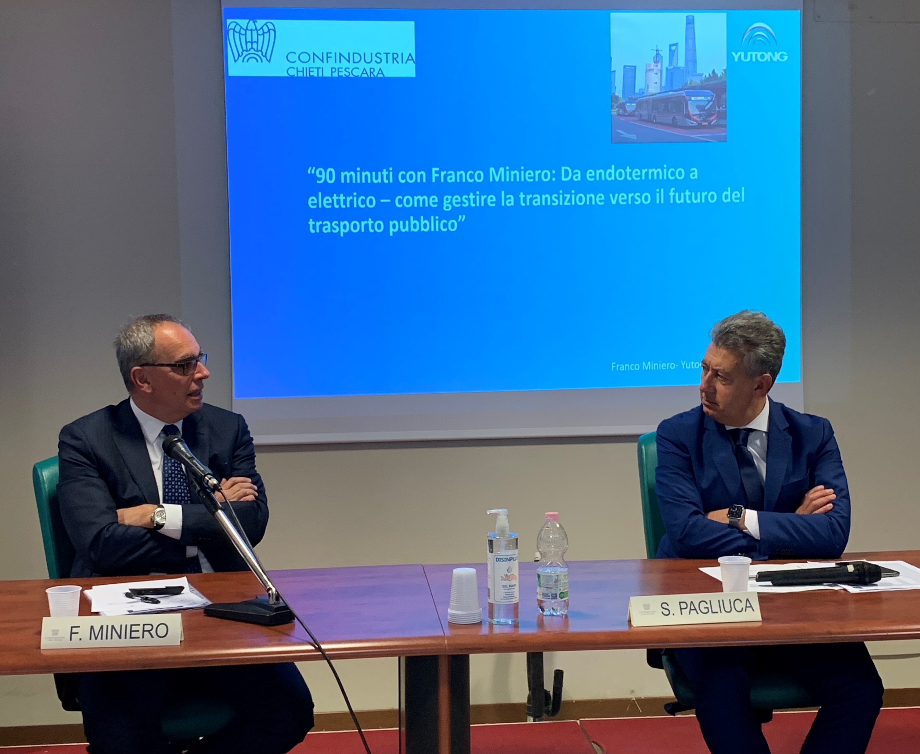 Il manager Franco Miniero protagonista di  “90 minuti con…” di Confindustria Chieti Pescara