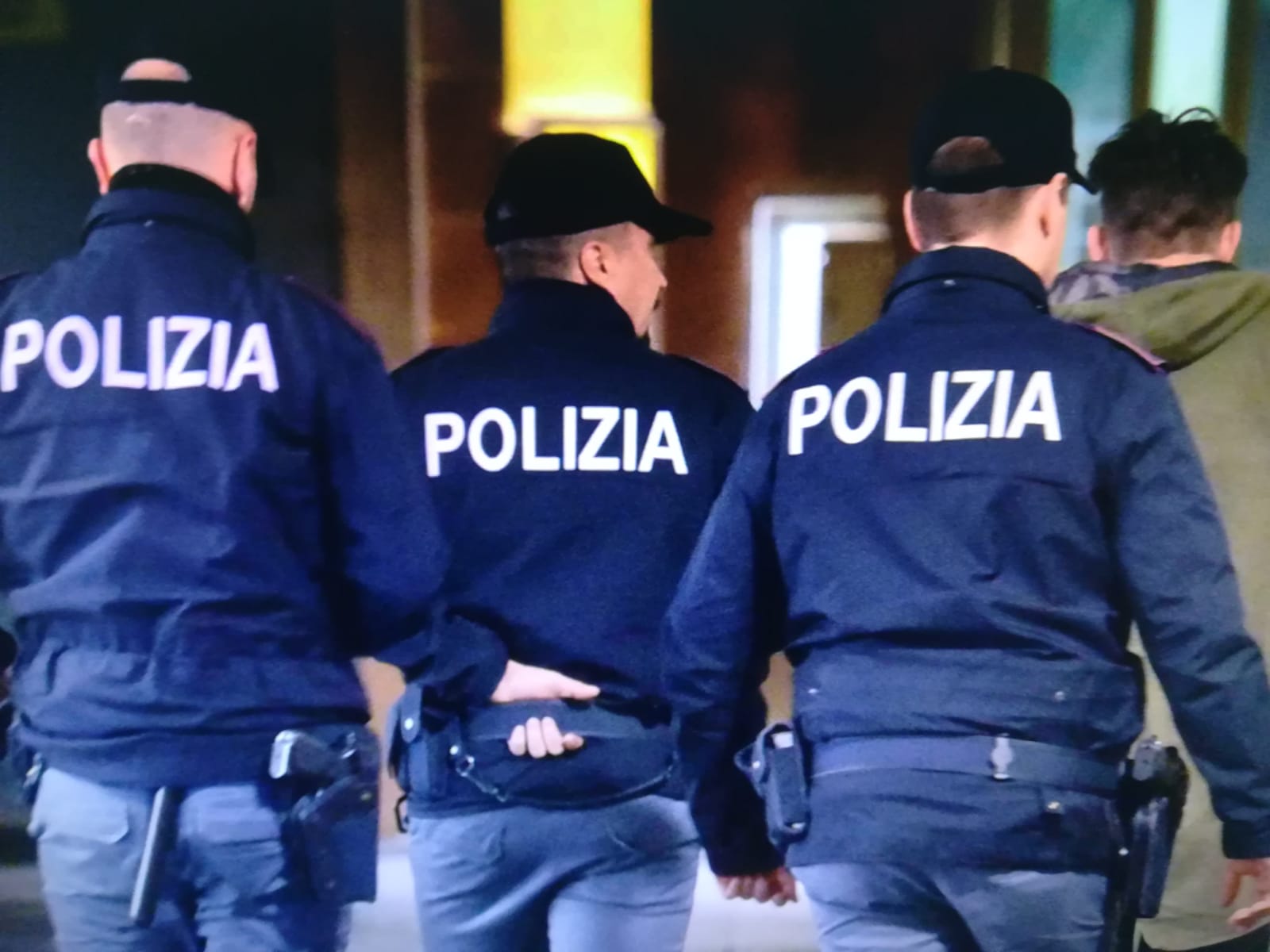 Controlli nel quartiere Rancitelli da parte della Polizia di Stato di Pescara