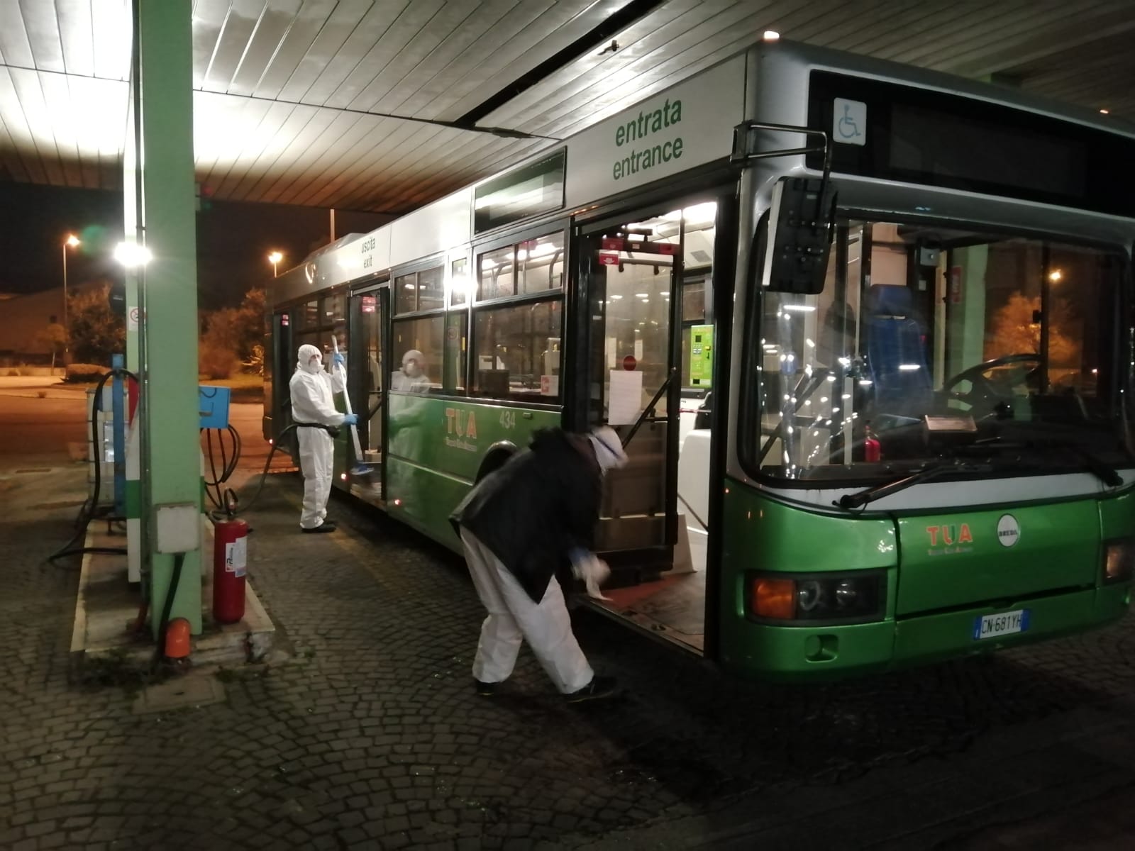 Sui bus TUA dedicati ai lavoratori massima attenzione e sicurezza