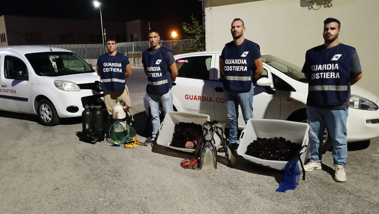 San Vito Chietino, pescatori di frodo in trasferta sulle coste teatine: altro blitz della Guardia Costiera di Ortona.