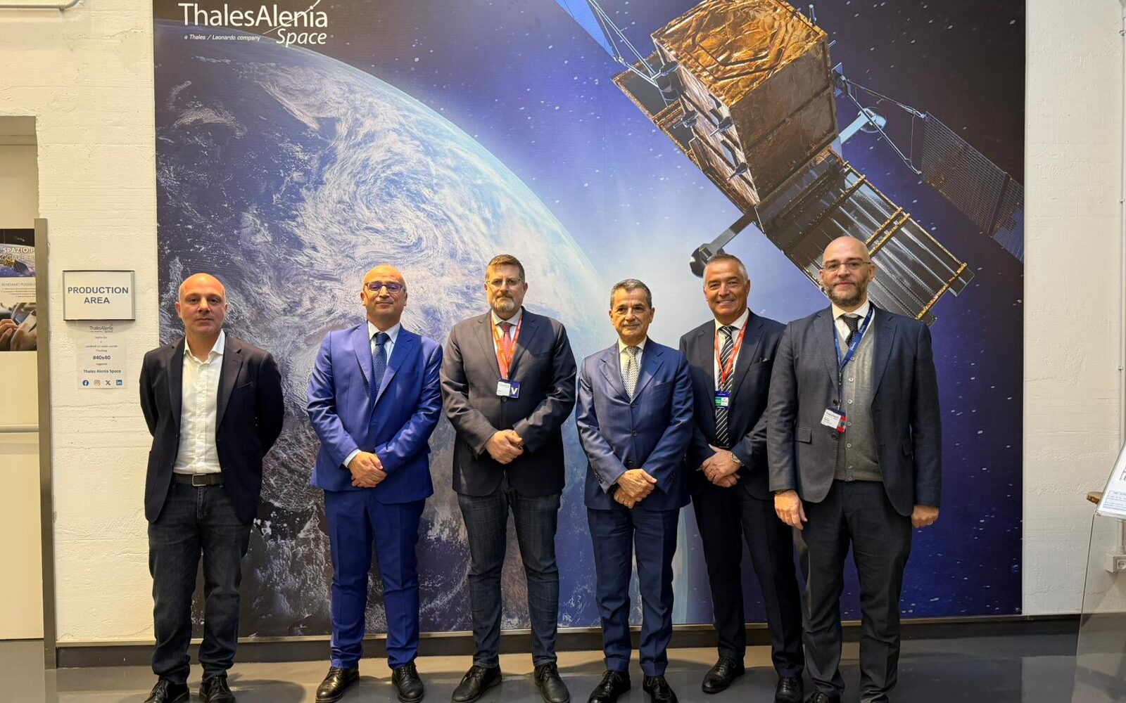 Ricerca: Santangelo in visita a Thales Alenia, eccellenza del territorio