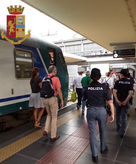 Pescara, vagava ubriaco lungo la ferrovia, denunciato dalla Polfer