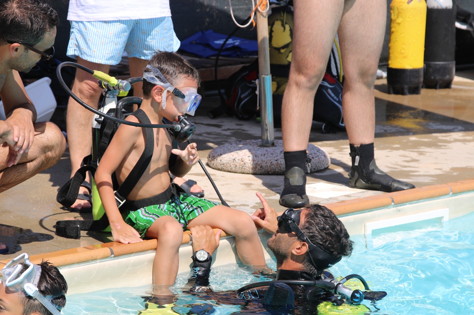 Discovery Diving: battesimo delle bolle per 30 giovani aspiranti sub a Ortona