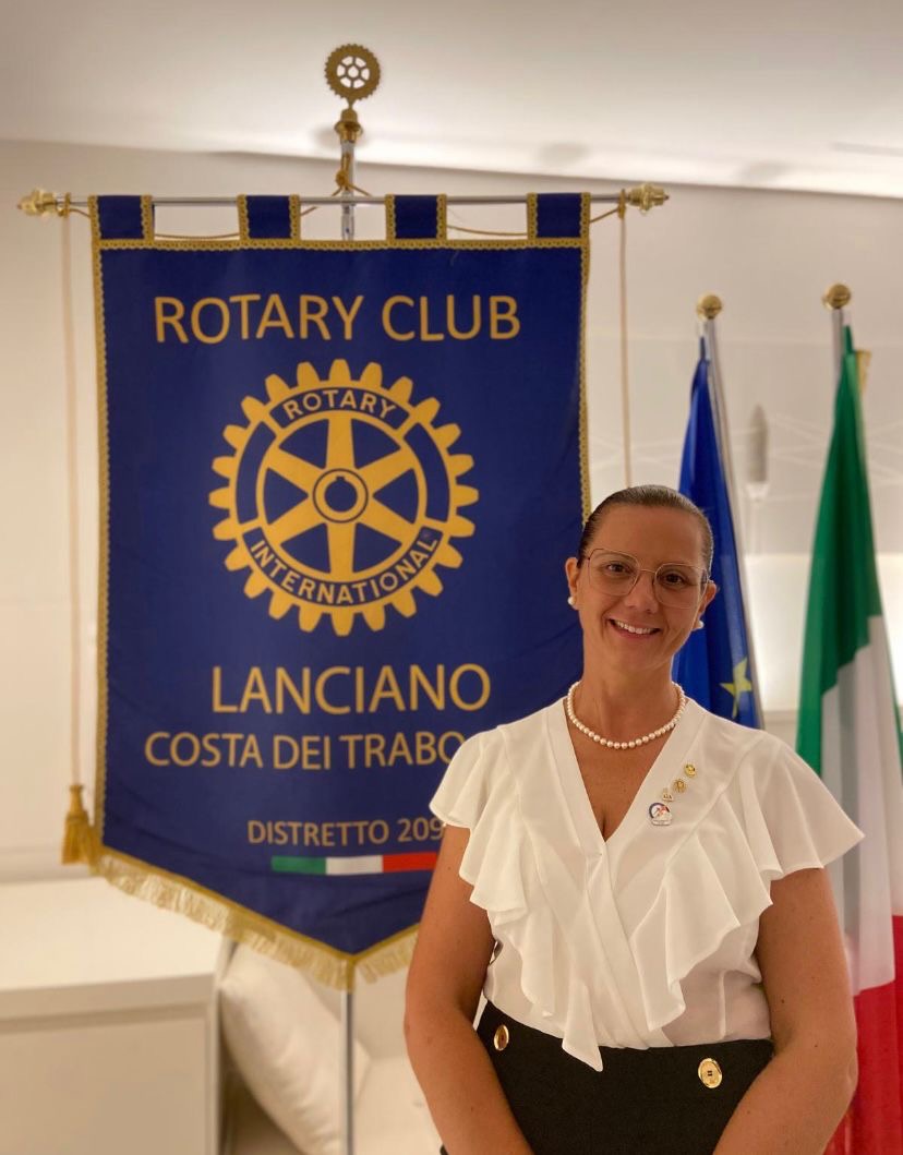 Emiliana di Camillo nuova Presidente del Rotary Club Lanciano Costa dei Trabocchi