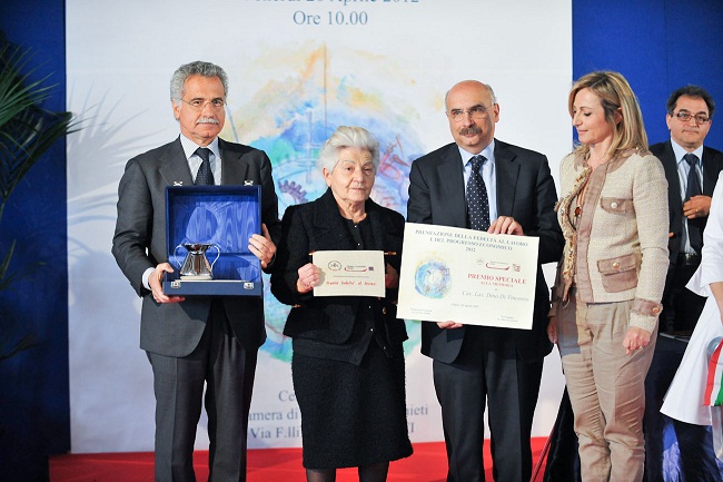 Camera di Commercio Chieti: premio fedeltà al lavoro e al progresso economico