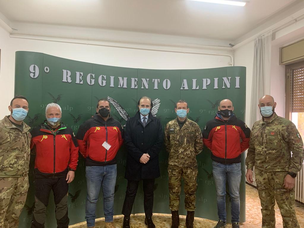 Il Soccorso Alpino sigla accordo con il 9° Reggimento Alpini