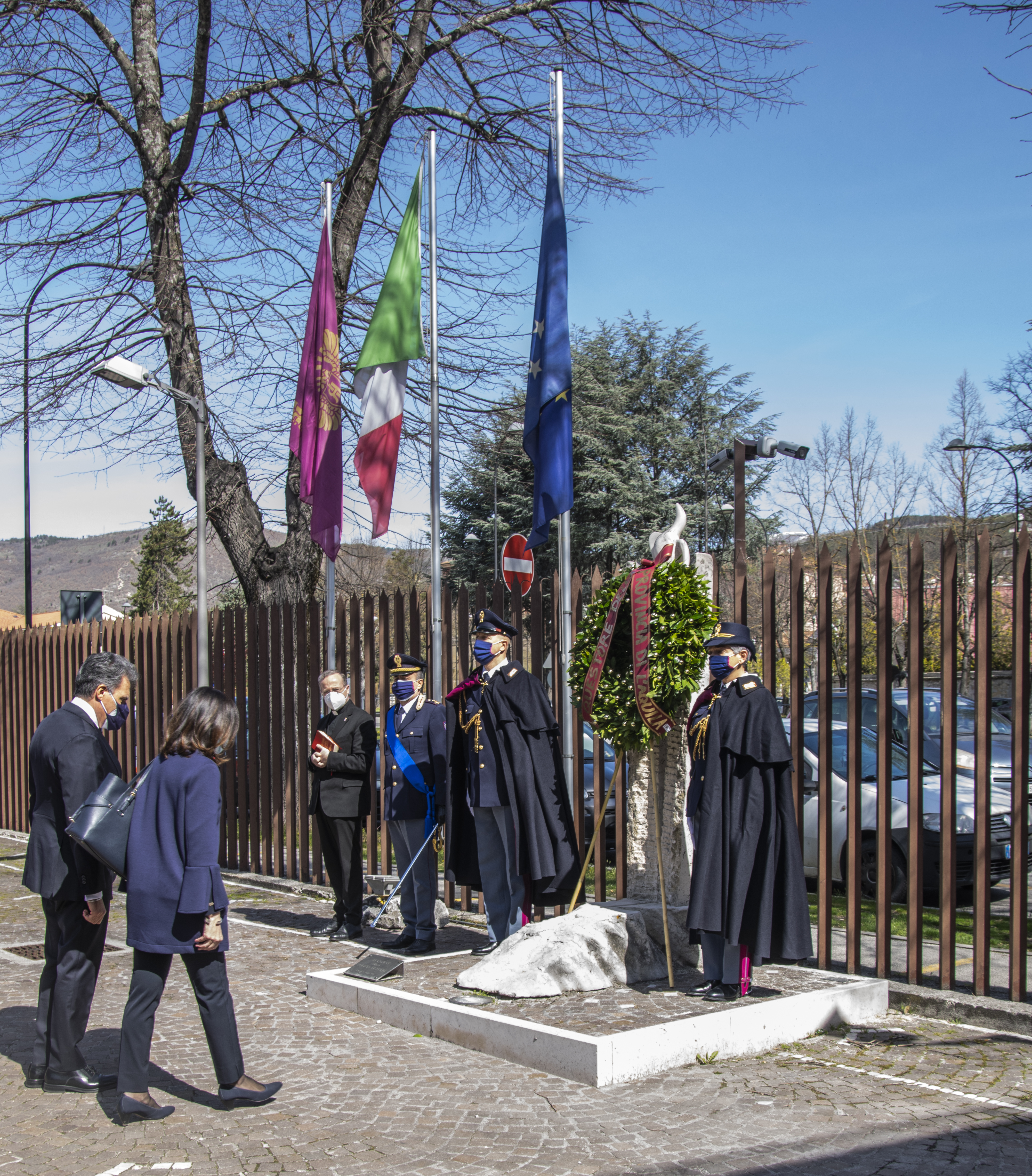 L'Aquila, celebrato il 169° anniversario della Fondazione della Polizia