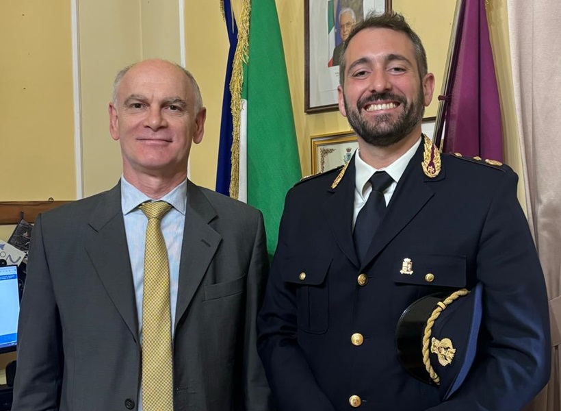 Lanciano, Dario Ricciardelli è il nuovo Dirigente del Commissariato di Pubblica Sicurezza