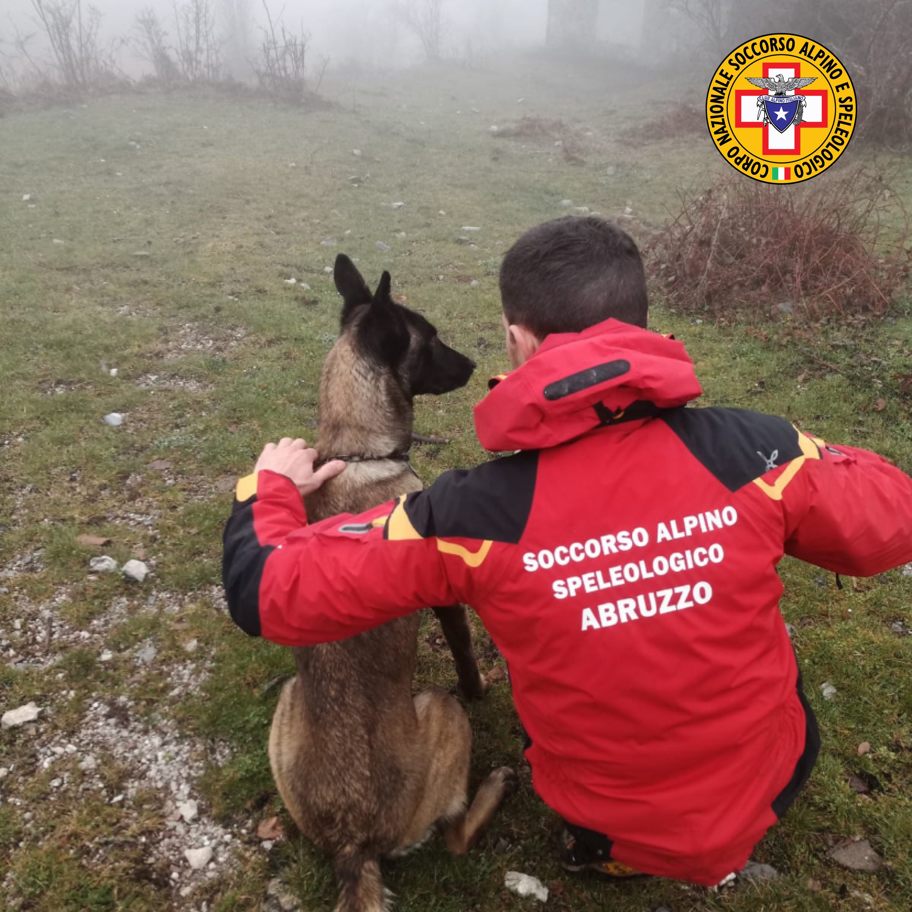 L'Abruzzo partecipa all'addestramento nazionale delle unità cinofile di ricerche in superficie del Soccorso Alpino e Speleologico