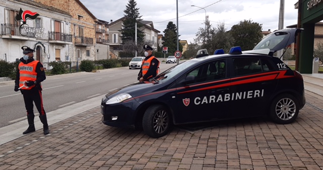 Montazzoli, Paglieta, Archi, Carabinieri denunciano tre persone per guida in stato d’ebbrezza alcolica e guida senza patente