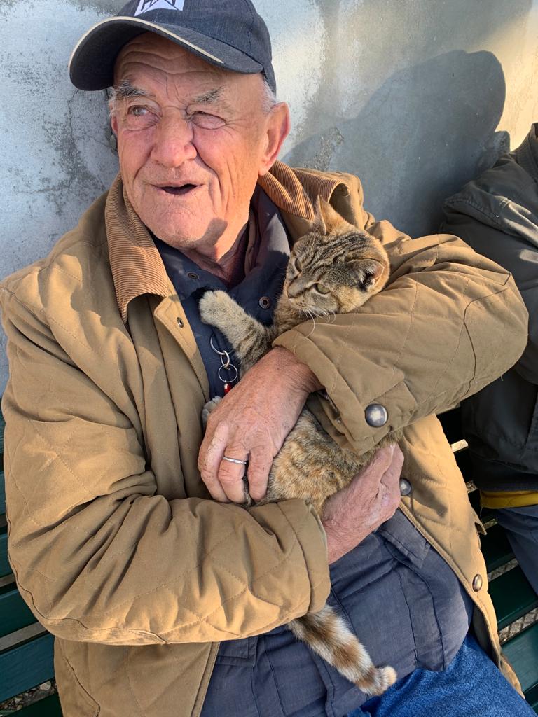 Ecco Fufi, la mascotte della Casa di riposo S. Rita di Atri (Te) della Asp 2