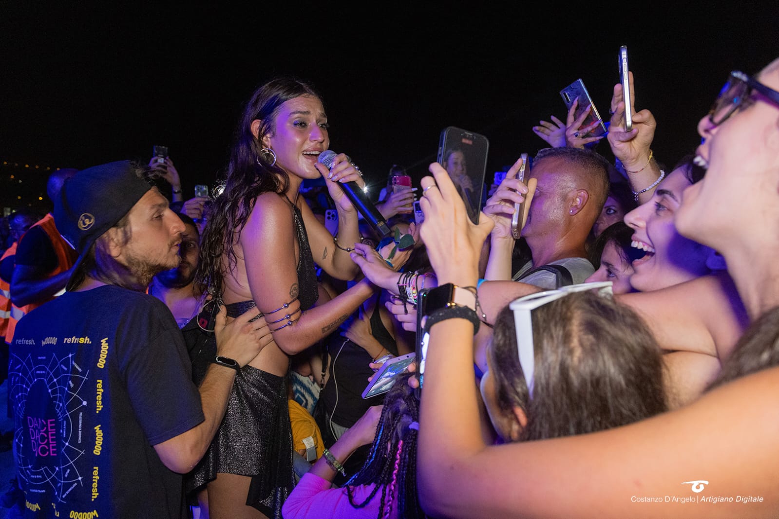 In migliaia a Vasto Marina per il concerto di Gaia