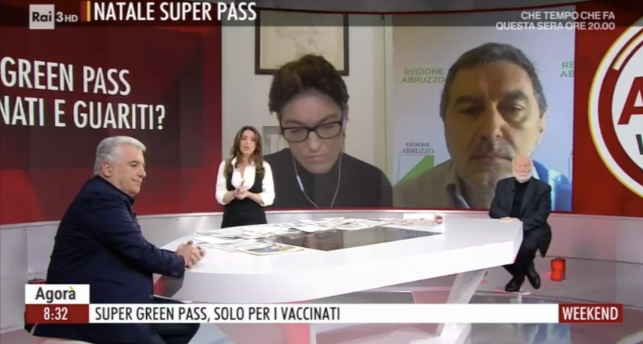 Marsilio ad Agorà “Per incrementare i vaccini lo Stato dovrebbe risarcire le rare reazioni avverse”