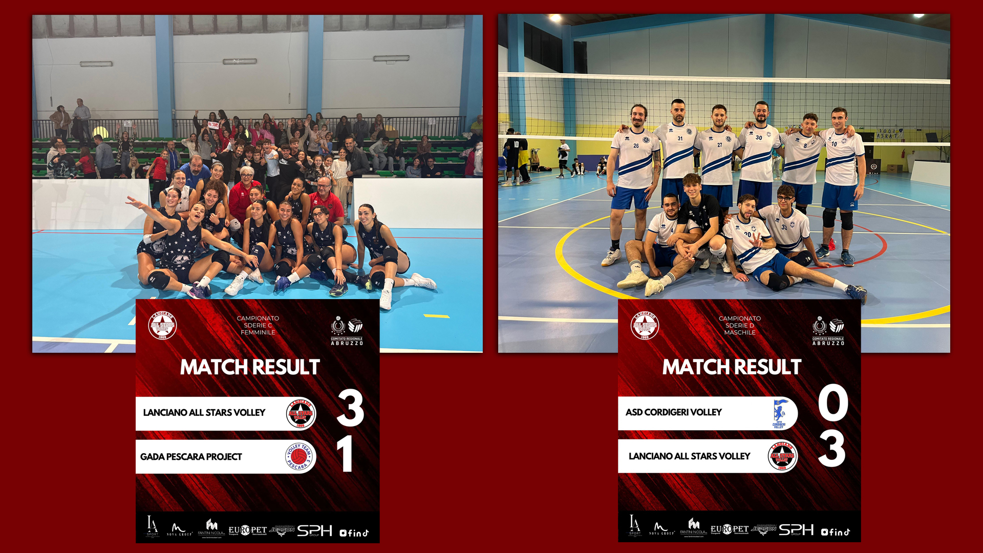 Lanciano All Stars Volley: Doppio successo!