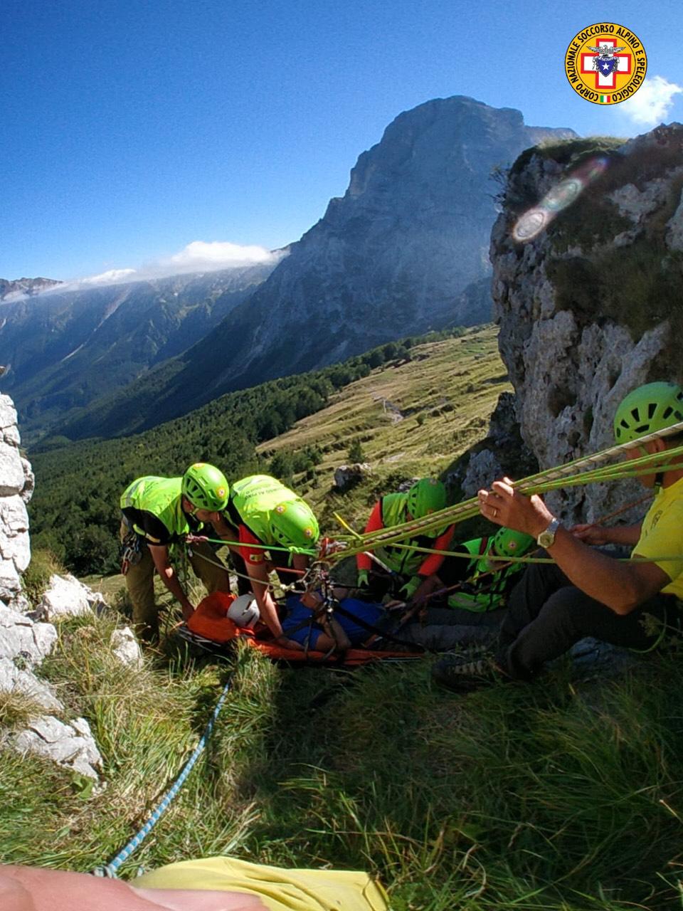 Attività di formazione dei tecnici del Corpo Nazionale Soccorso Alpino e Speleologico Abruzzo 