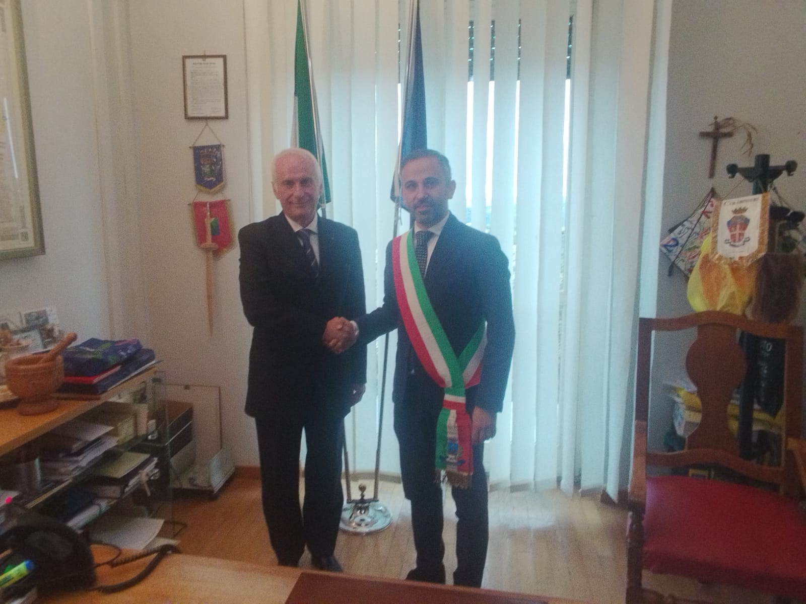 Il Prefetto di Pescara Flavio Ferdani in visita al Comune di Collecorvino