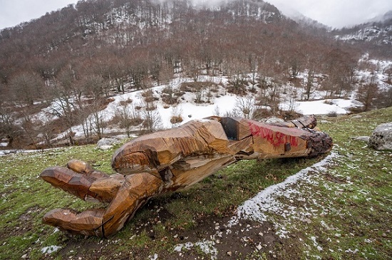 Atto vandalico nel Parco Nazionale D'Abruzzo, Lazio e Molise