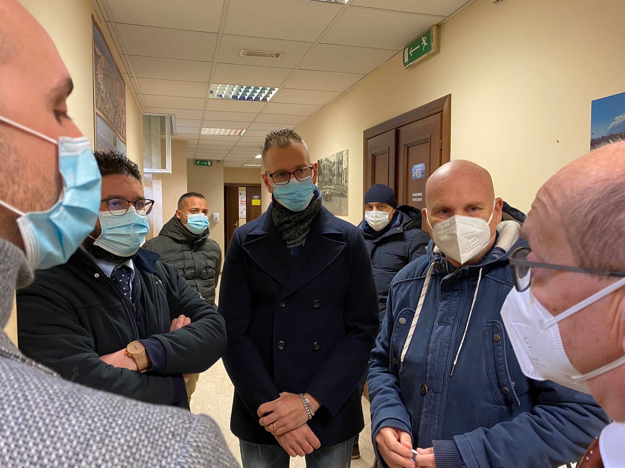 Chieti, Panoramica, il sindaco Ferrara riceve lavoratori e sindacati