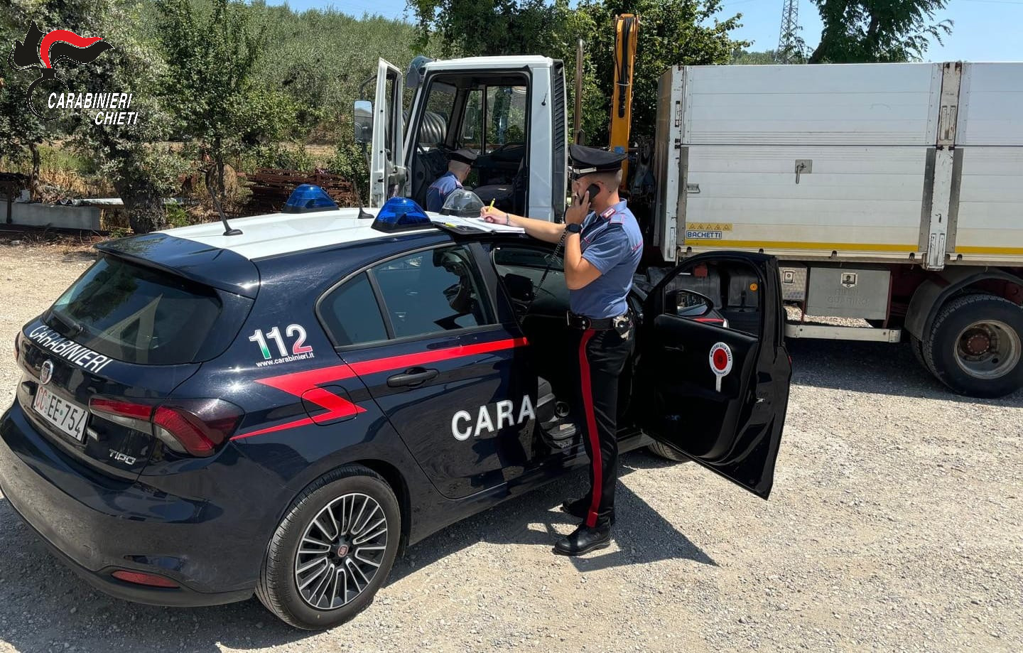 Torino di Sangro: arrestato 47enne foggiano per furto di un camion