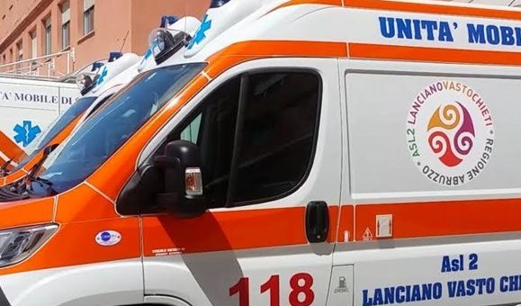 Incidente sul lavoro, ferito gravemente operaio nel chietino