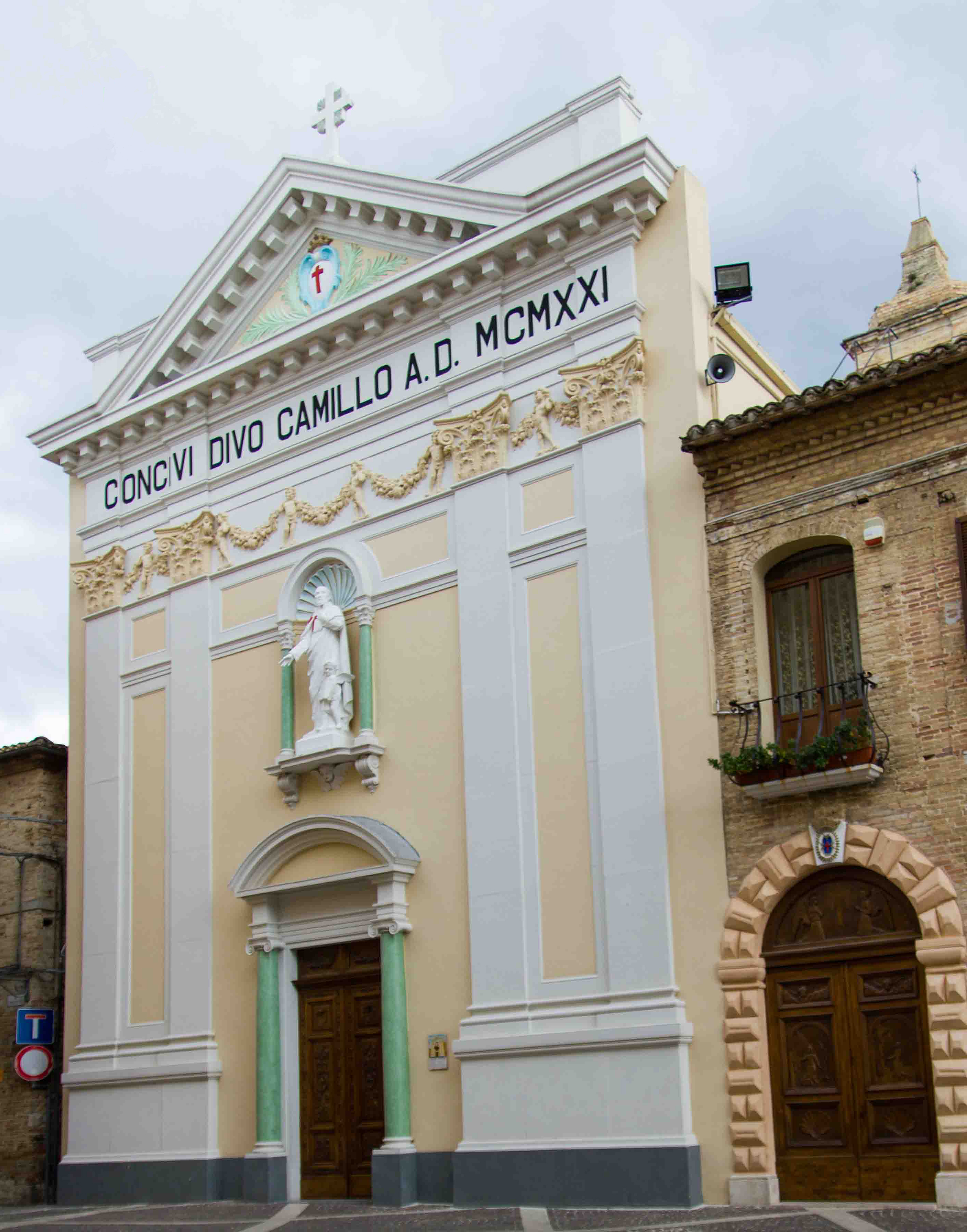 Bucchianico, celebrazioni del Centenario della facciata del Santuario di San Camillo