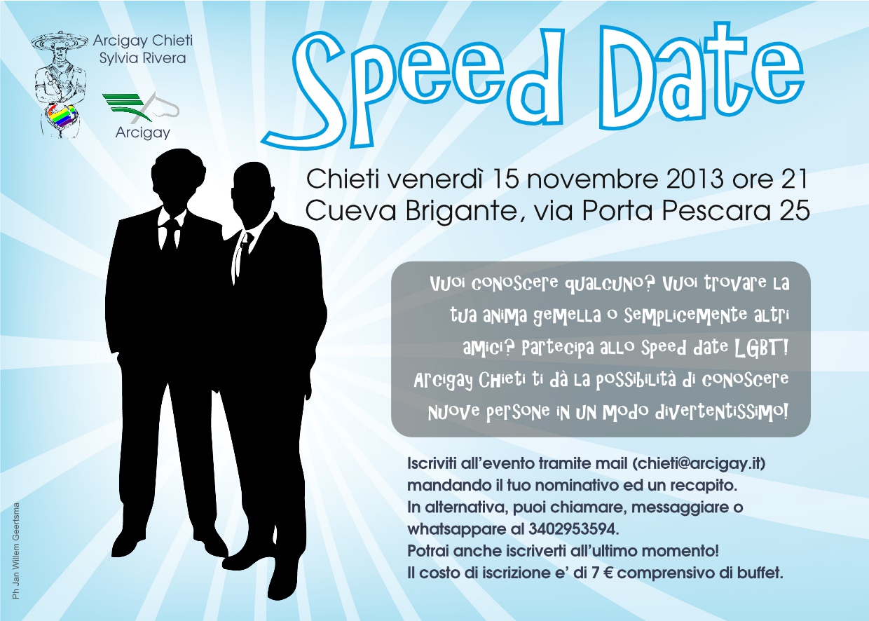 Il primo Speed Date LGBT in Abruzzo