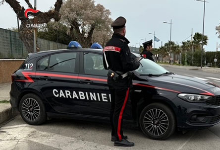 Furti sulla costa: identificati tre responsabili tra Fossacesia e Rocca San Giovanni