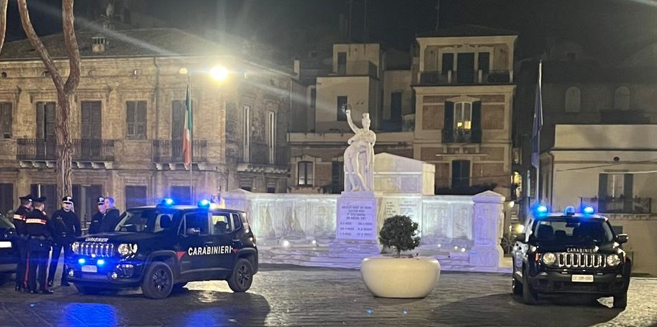 Controlli dei Carabinieri nel fine settimana: contrasto alla “mala movida” e prevenzione delle “stragi del sabato sera”