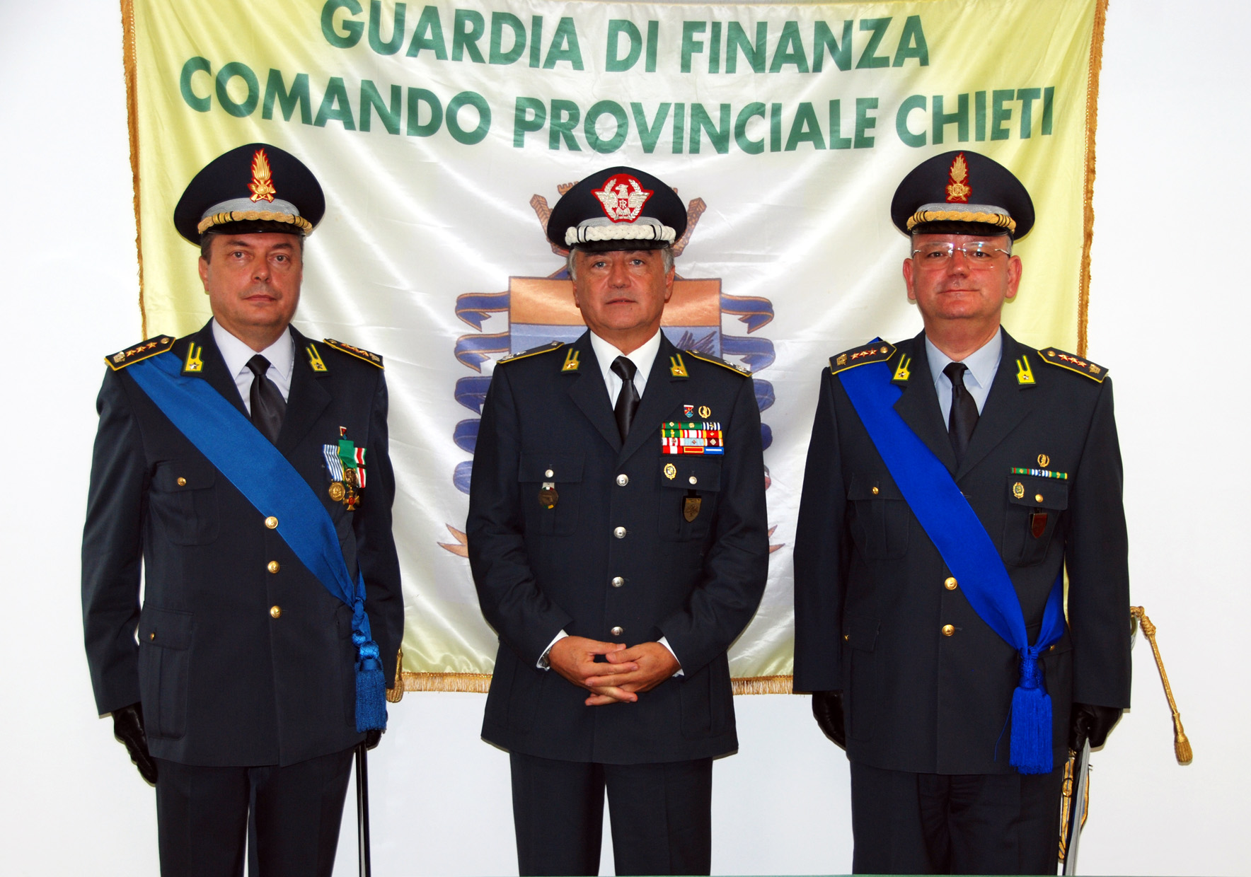 GUARDIA DI FINANZA: IL COLONNELLO PELLECCHIA ASSUME IL COMANDO PROVINCIALE DI CHIETI