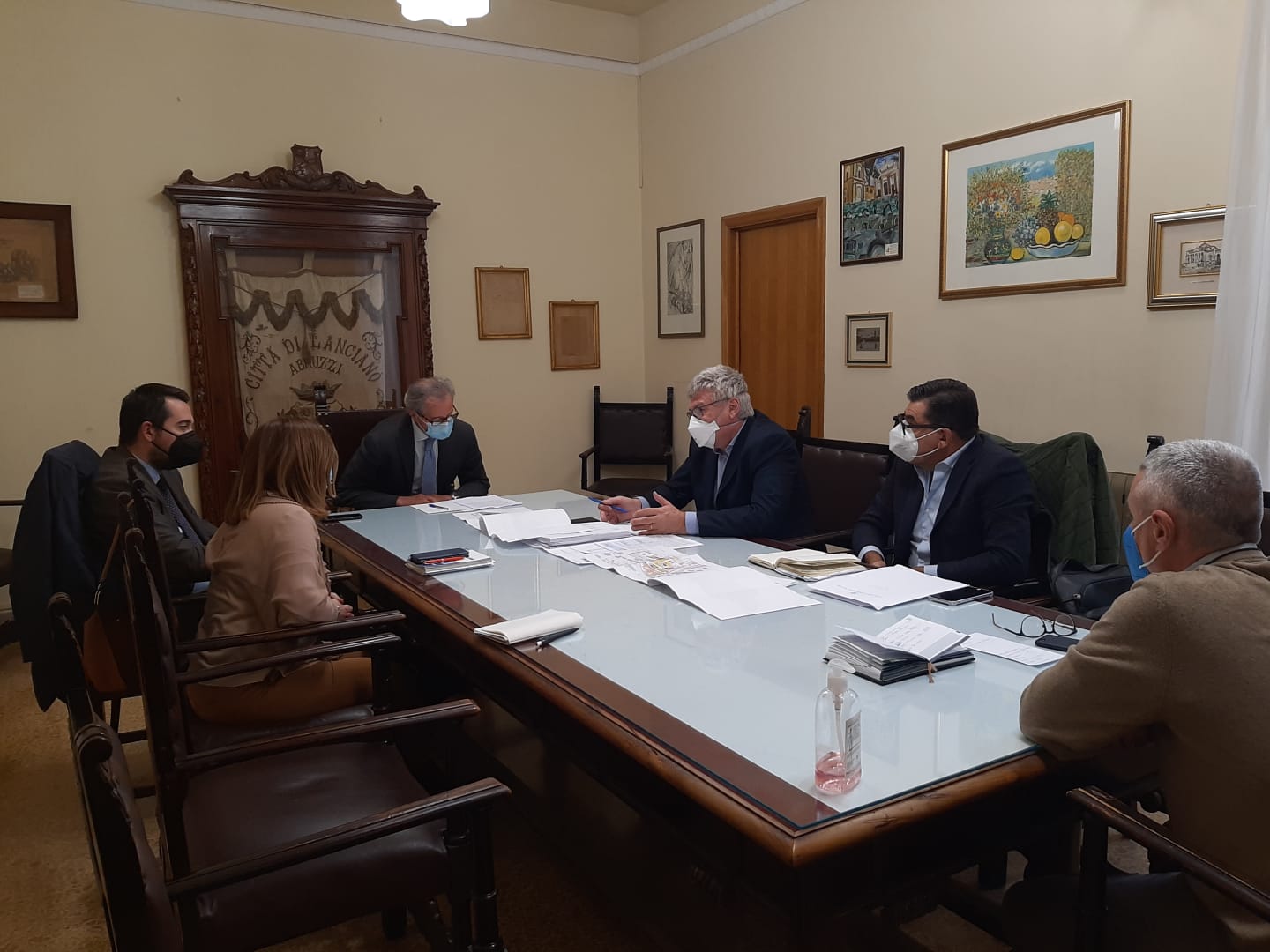 Schael in visita dal nuovo Sindaco di  Lanciano Filippo Paolini