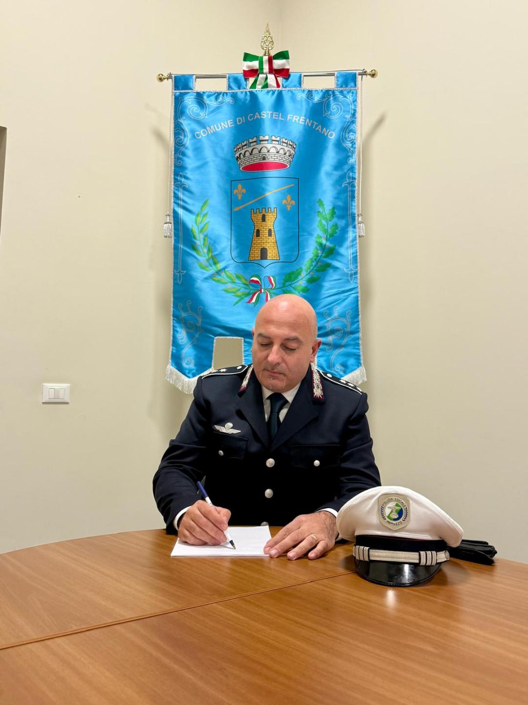 Castel Frentano, Il nuovo Comandante della Polizia Locale, Francesco Giancristofaro, presenta le linee programmatiche per il 2025