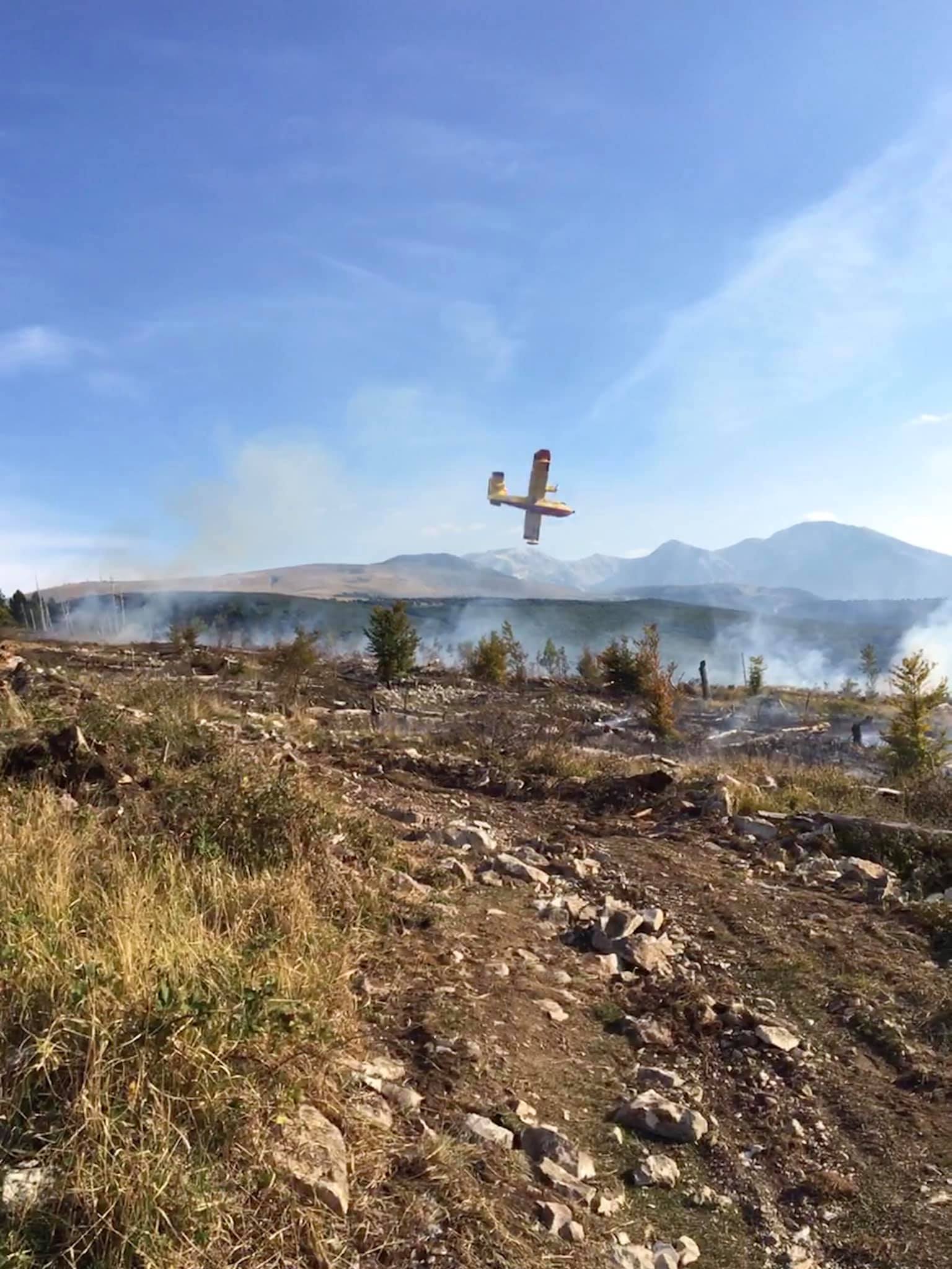 Incendio nel Parco della Maiella, domato dai Vigili del Fuoco dopo ore di intervento 