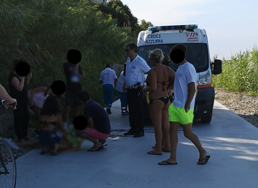 San Vito Chietino, adolescente ubriaca soccorsa sulla Via Verde Costa dei Trabocchi